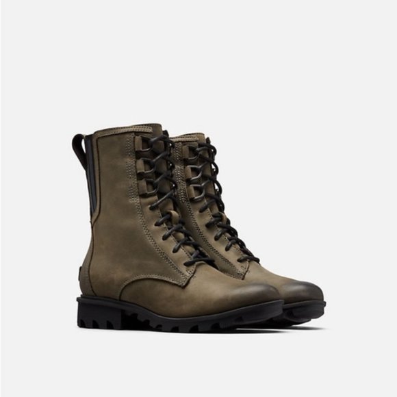 sorel phoenix waterproof leather boot